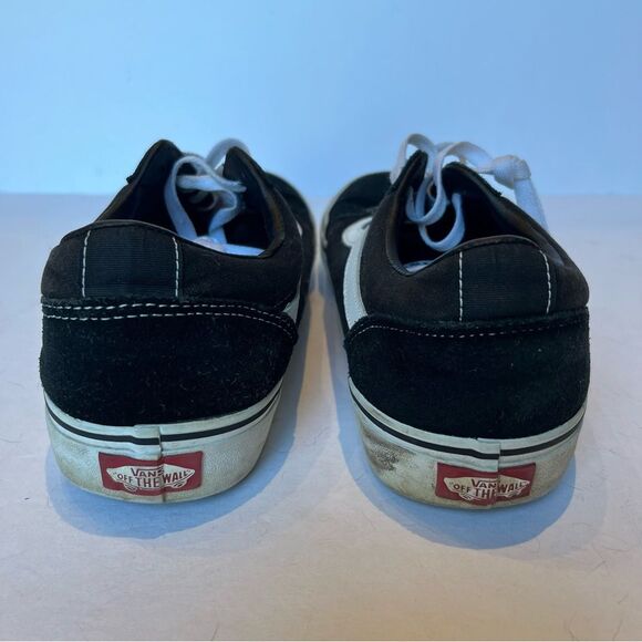 Vans Men's Black and White Sneakers Off the Wall Size 11 - Picture 6 of 9